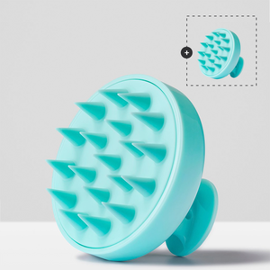 Brosse de massage stimulante pour le cuir chevelu