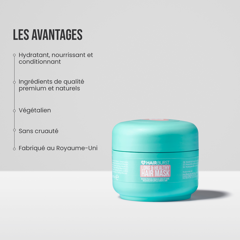 Masque pour des Cheveux Longs et Sains Mini