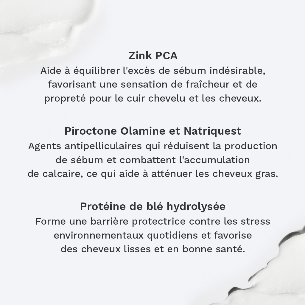 Après-shampoing pour cuir chevelu et racines à tendance grasse
