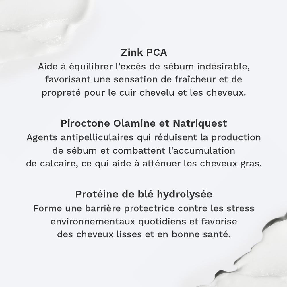 Après-shampoing pour cuir chevelu et racines à tendance grasse