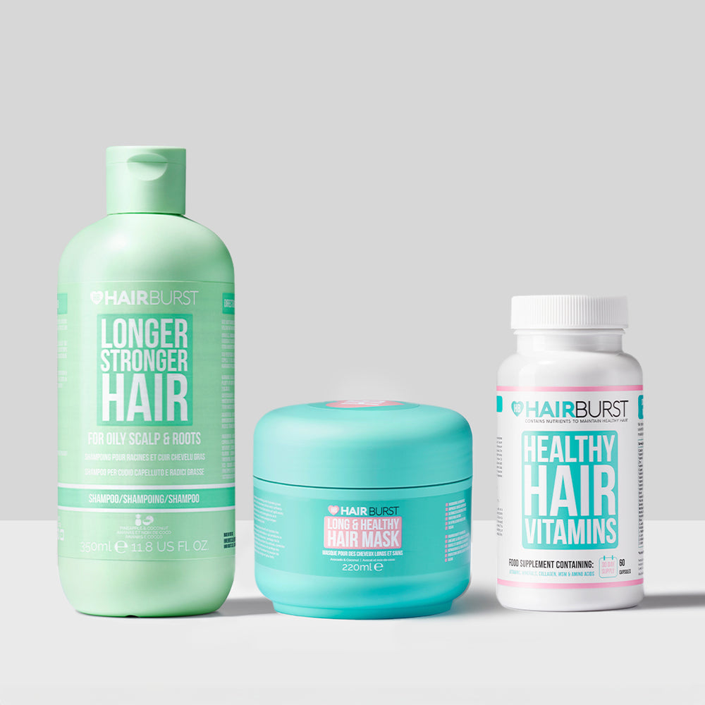 Trio revitalisant pour cheveux abîmés