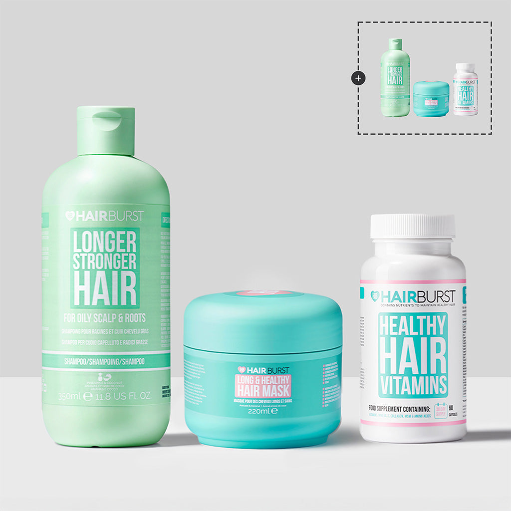 Trio revitalisant pour cheveux abîmés