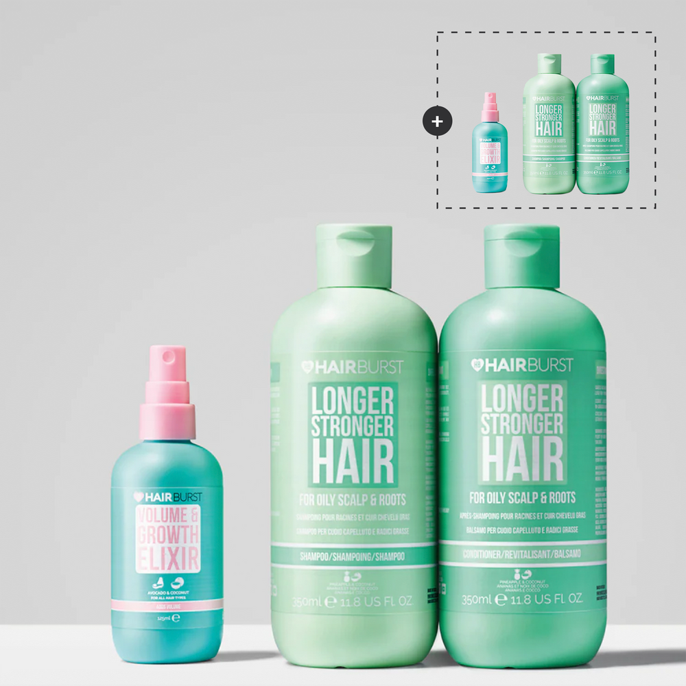 Trio cheveux plus longs et plus forts