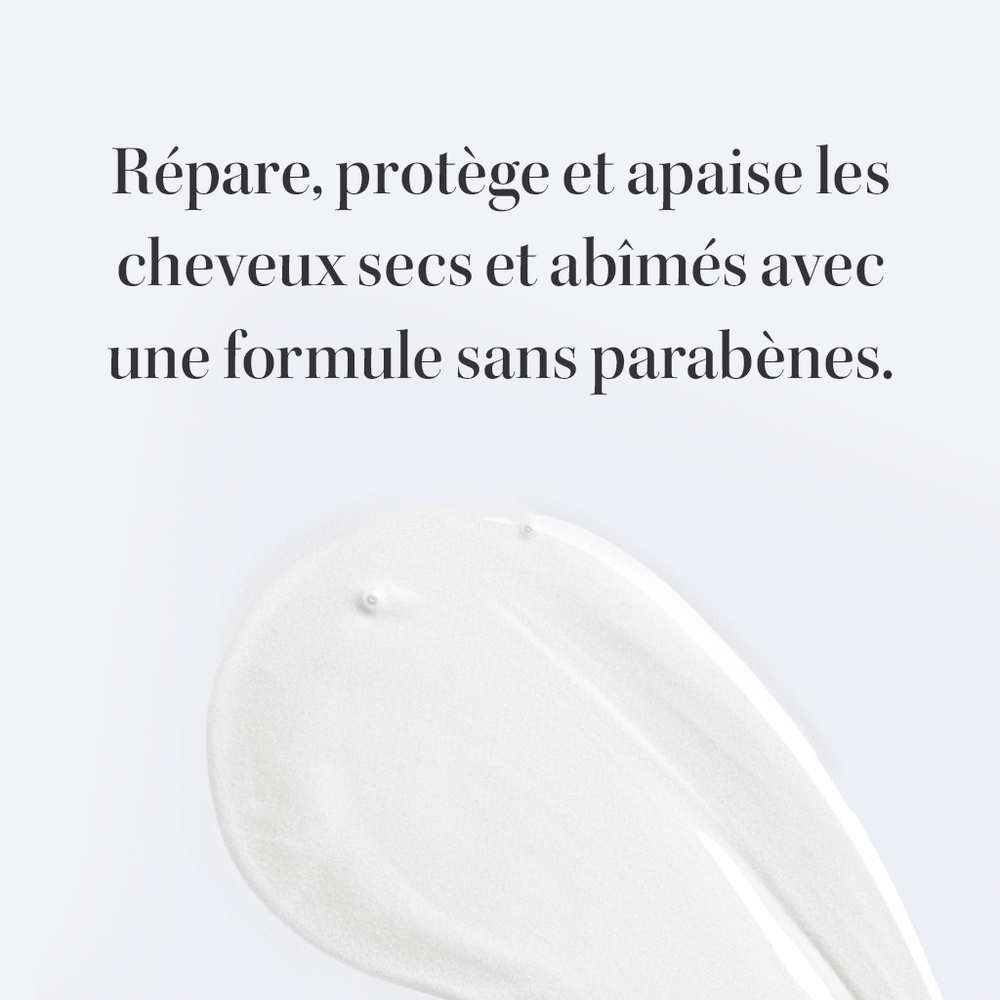 Après-shampoing pour cheveux secs et abîmés