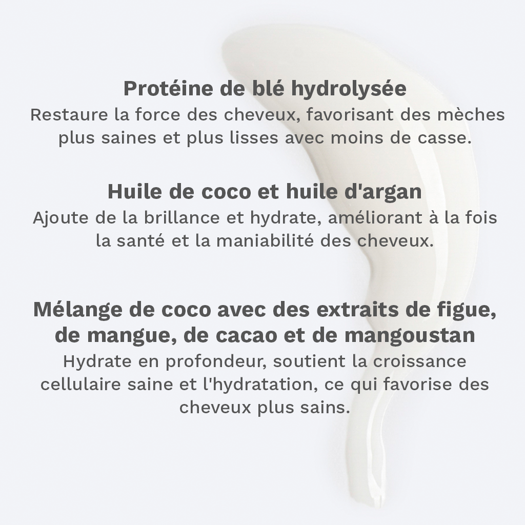 Baume Hydratant et Adoucissant Pour Cheveux