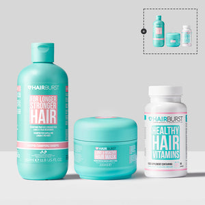 Trio revitalisant pour cheveux abîmés